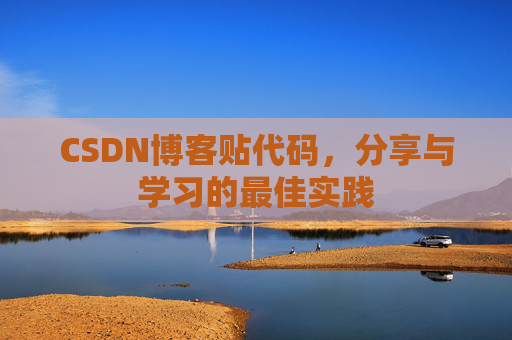 CSDN博客贴代码，分享与学习的最佳实践